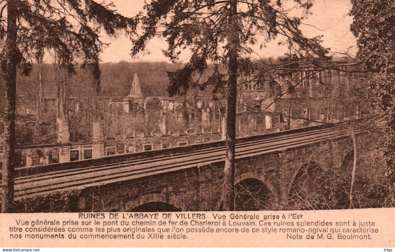 Abbaye De Villers (Ruines) - Vue Générale Prise à L'Est - Villers-la-Ville