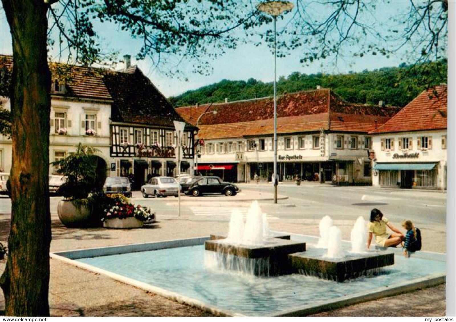 73885495 Bad Bergzabern Ludwigsplatz Brunnen Bad Bergzabern - Bad Bergzabern