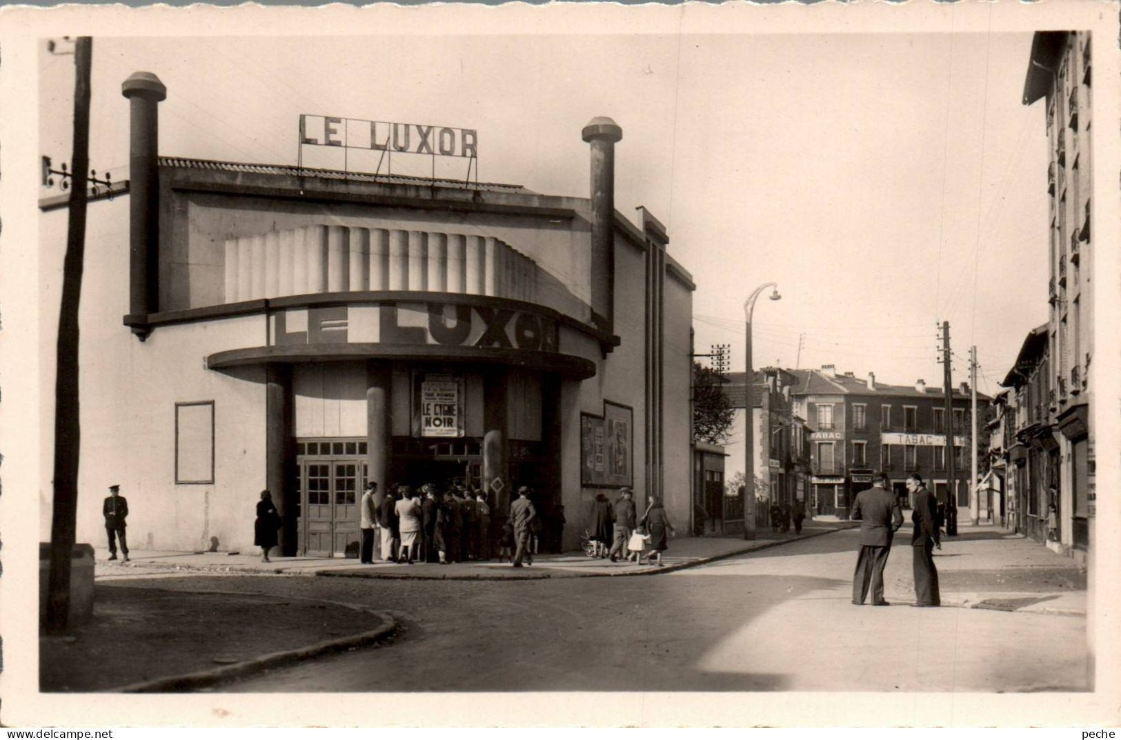 N°984 W -cpsm Drancy -cinéma Luxor Et L'avenue Pasteur- - Drancy