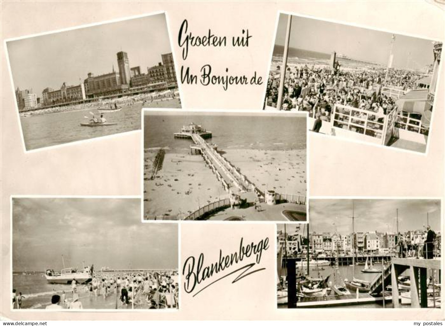 73885467 Blankenberge Strand Hafen Seebruecke Blankenberge - Blankenberge