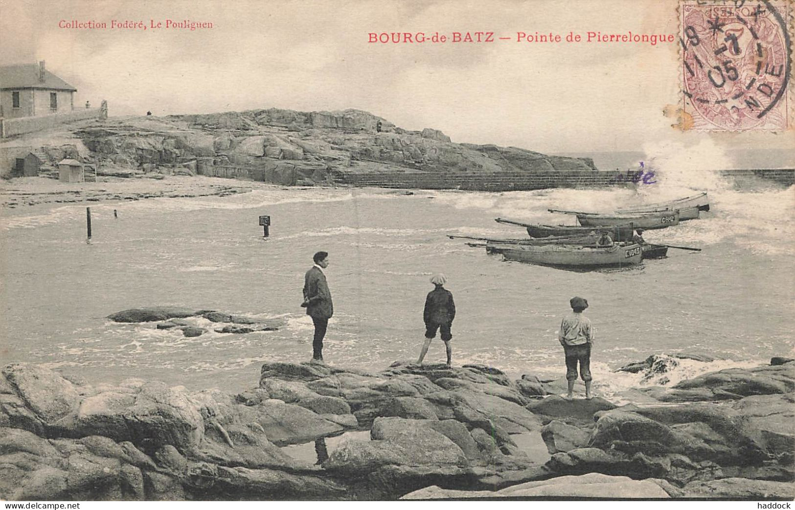 BOURG DE BATZ : POINTE DE PIERRELONGUE - Batz-sur-Mer (Bourg De B.)