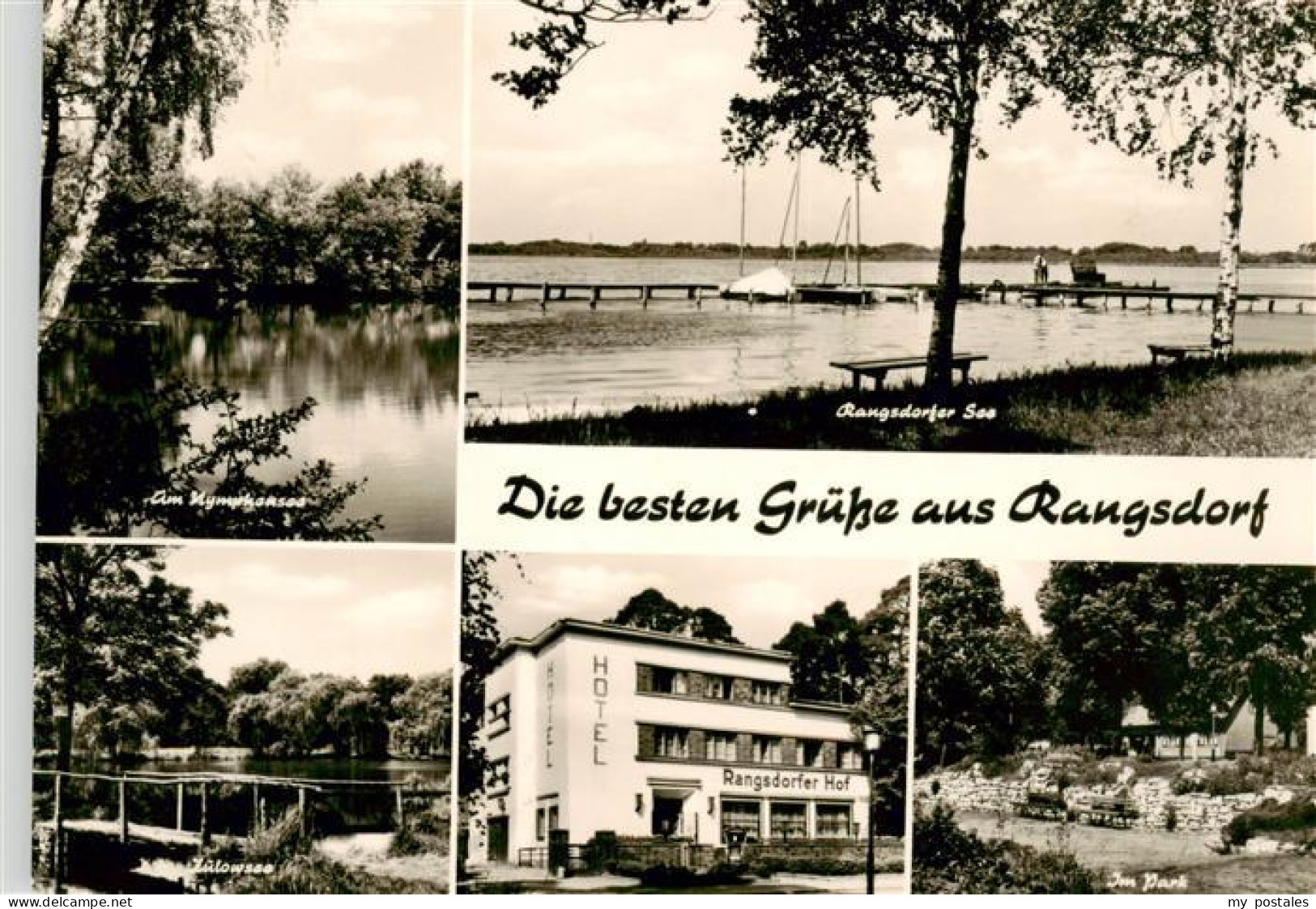 73885444 Rangsdorf Am Hymphensee Rangsdorfer See Zuelowsee Rangsdorfer Hof Park  - Rangsdorf