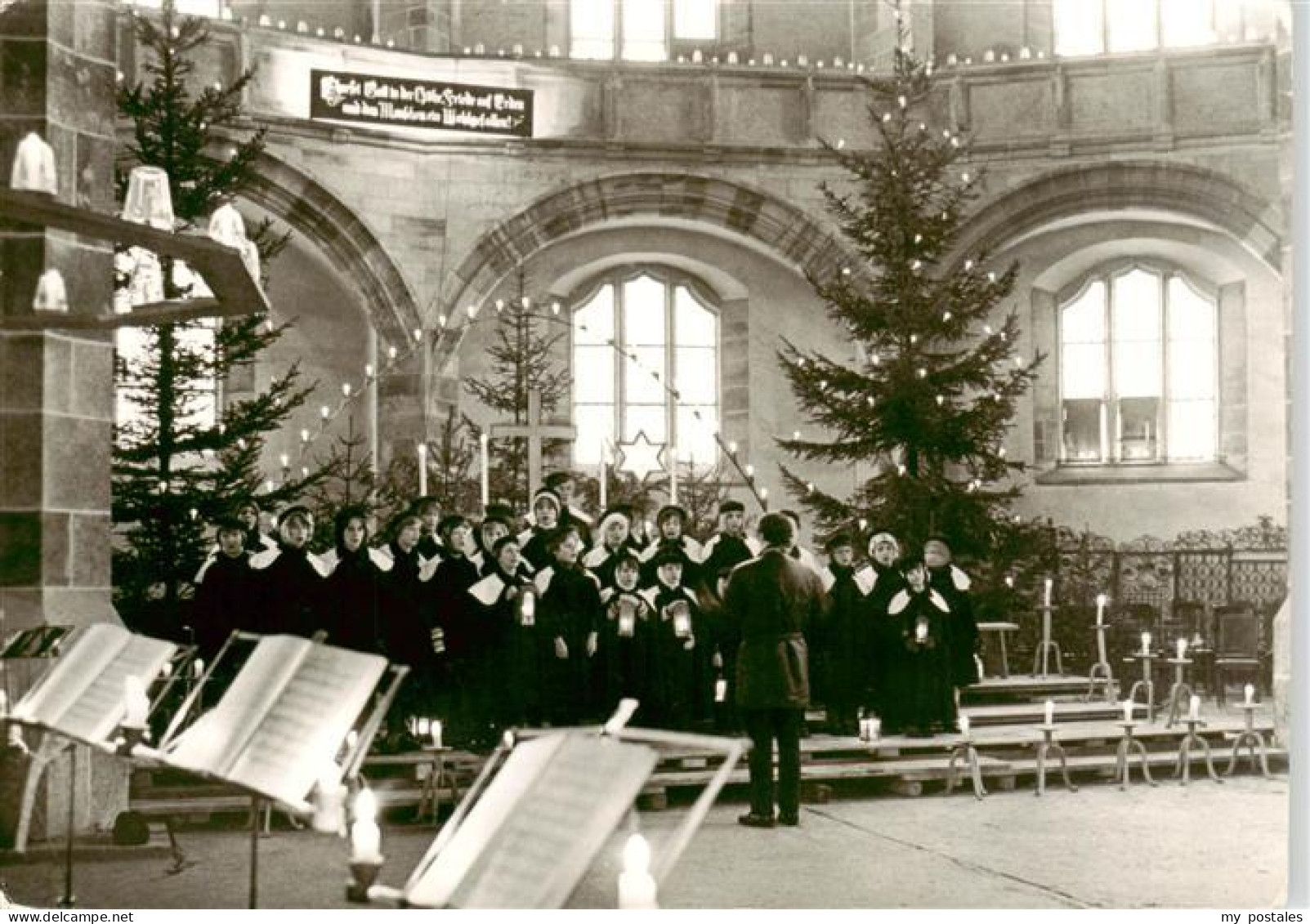 73885432 Schneeberg  Erzgebirge Kurrendesingen In Der St. Wolfgangskirche Zur We - Sonstige & Ohne Zuordnung