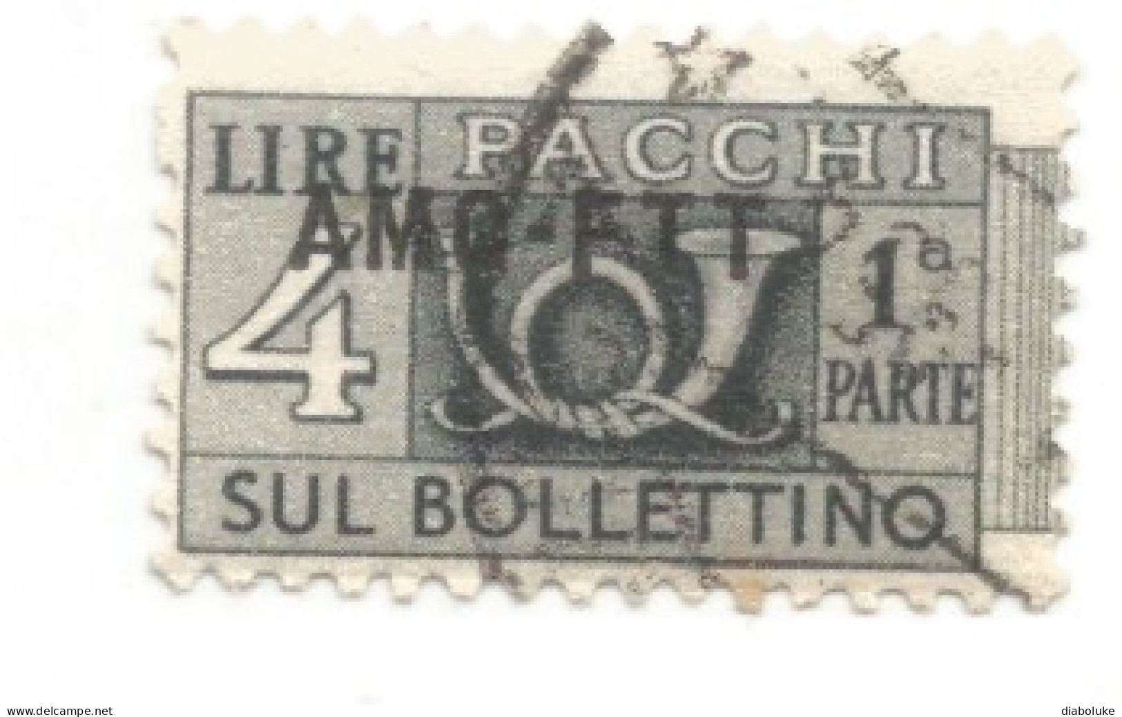 (COLONIE E POSSEDIMENTI) 1947-1954, TRIESTE, AMG-FTT, PACCHI POSTALI - 4 Sezioni Usate - Paketmarken/Konzessionen