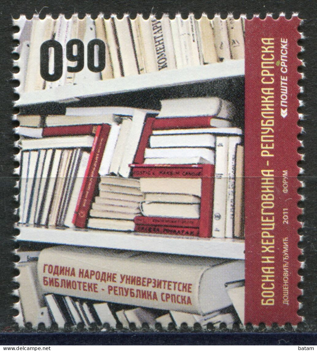 BOSNIA SERBIA(132) - National And University Library - MNH Set - 2011 - Bosnie-Herzegovine