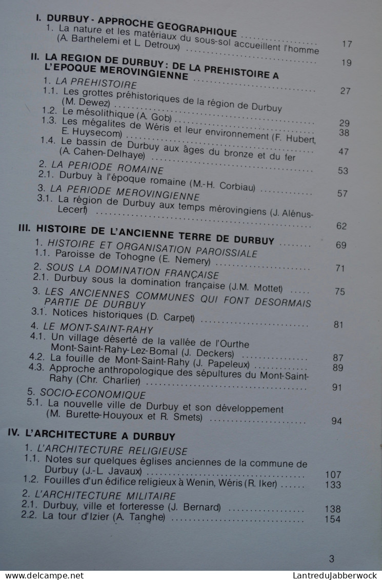 Terre De Durbuy Régionalisme Bende Bomal Aisne Tohogne Juzaine Grandhan Izier Wéris Borlon Wénin - Belgium