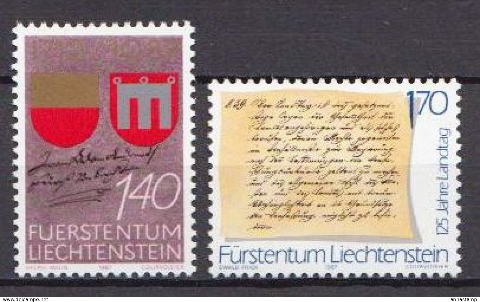 Liechtenstein MNH Stamps - Neufs