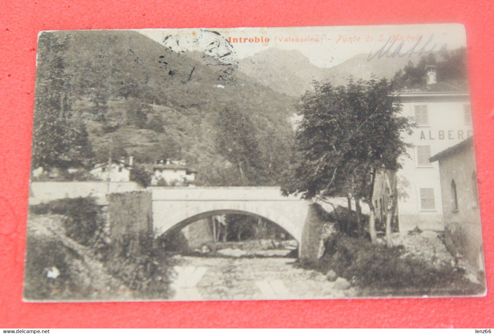 Lecco Introbio Ponte Di S. Michele 1905 - Lecco