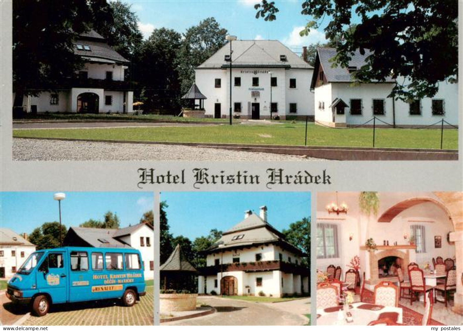 73885336 Decin Tetschen-Bodenbach Boehmen CZ Hotel Christian Burg Gaststube Lief - República Checa