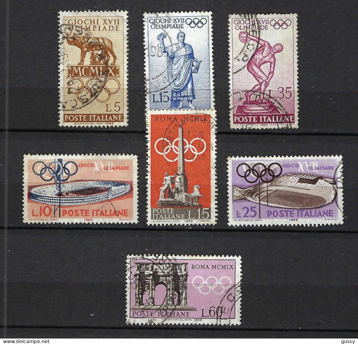 ITALIE Ca.1960: Lot D' Obl. - 1946-60: Used