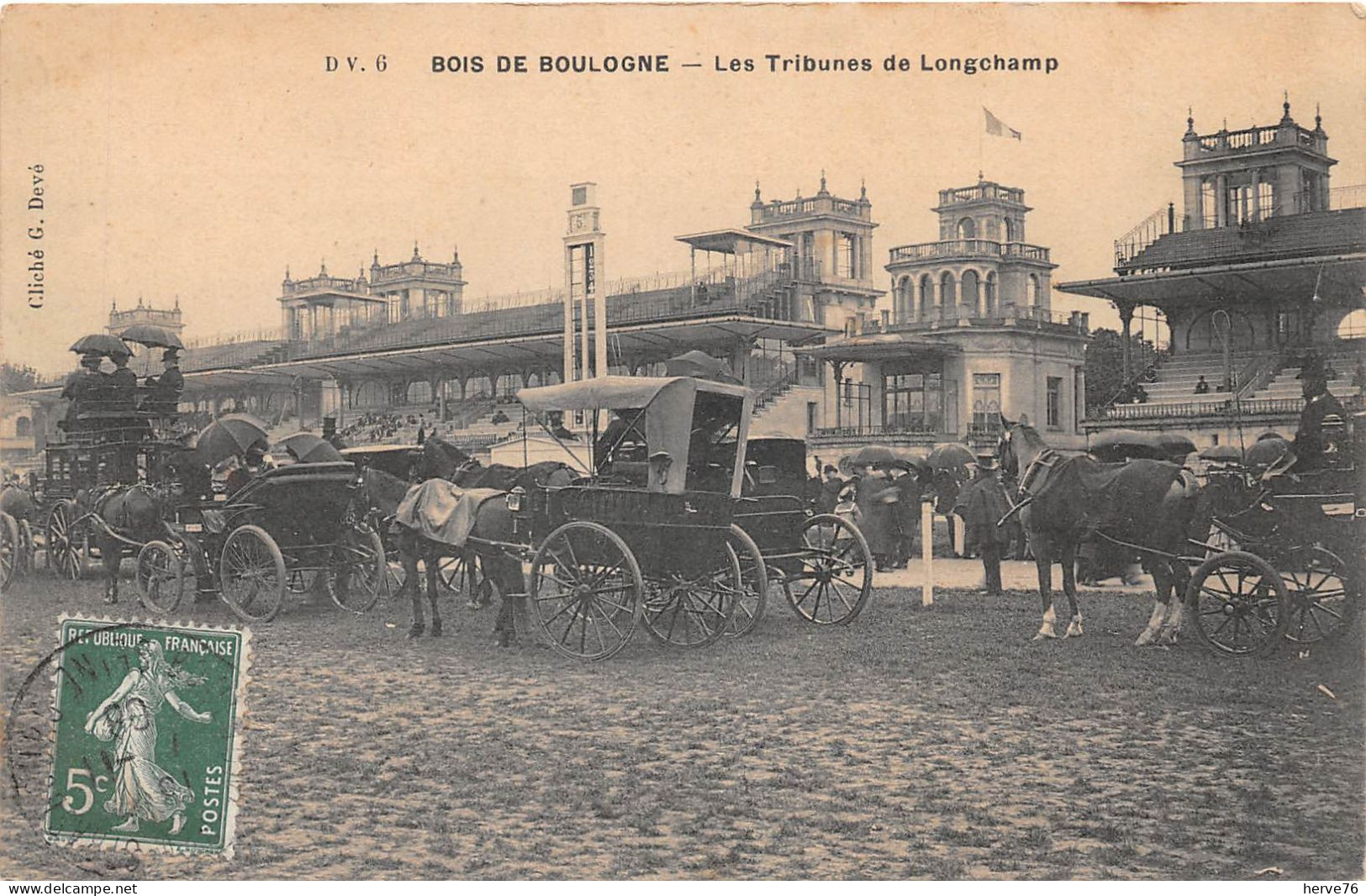 PARIS - 16ème Arrond - BOIS DE BOULOGNE - Les Tribunes De Longchamp - Champ De Courses - Distretto: 16