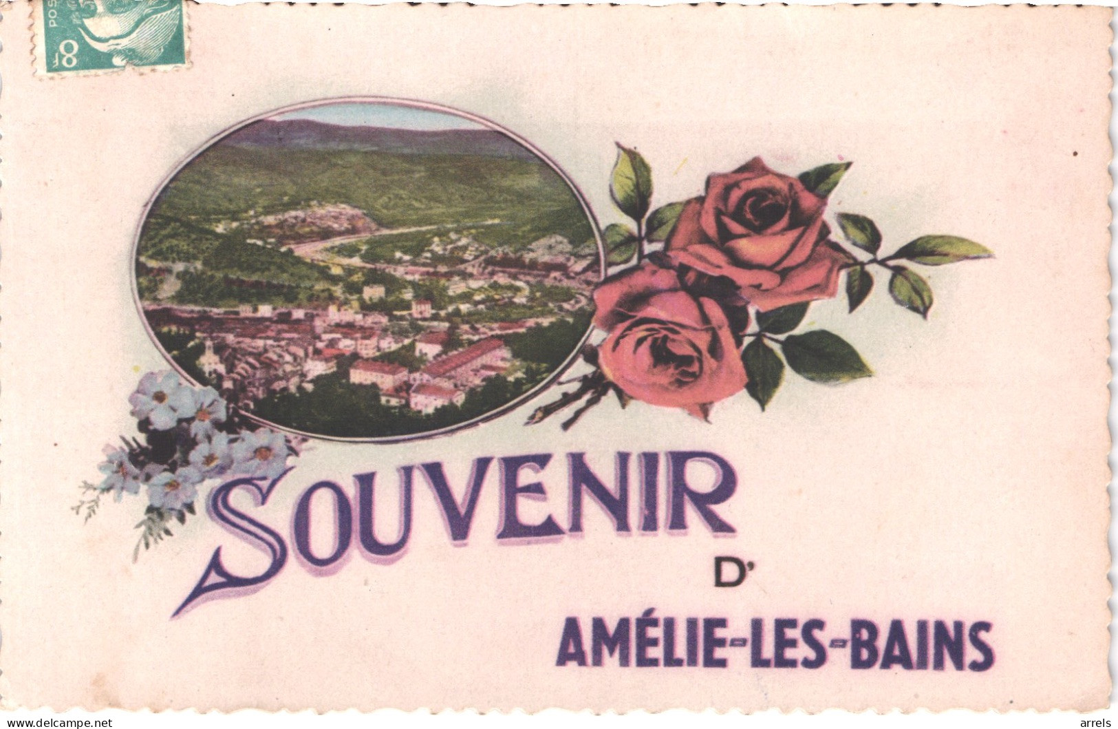 FR66 AMELIE LES BAINS - DESTOCKAGE - Lot de 12 CPA - belles animations - bon état - voir scans recto verso