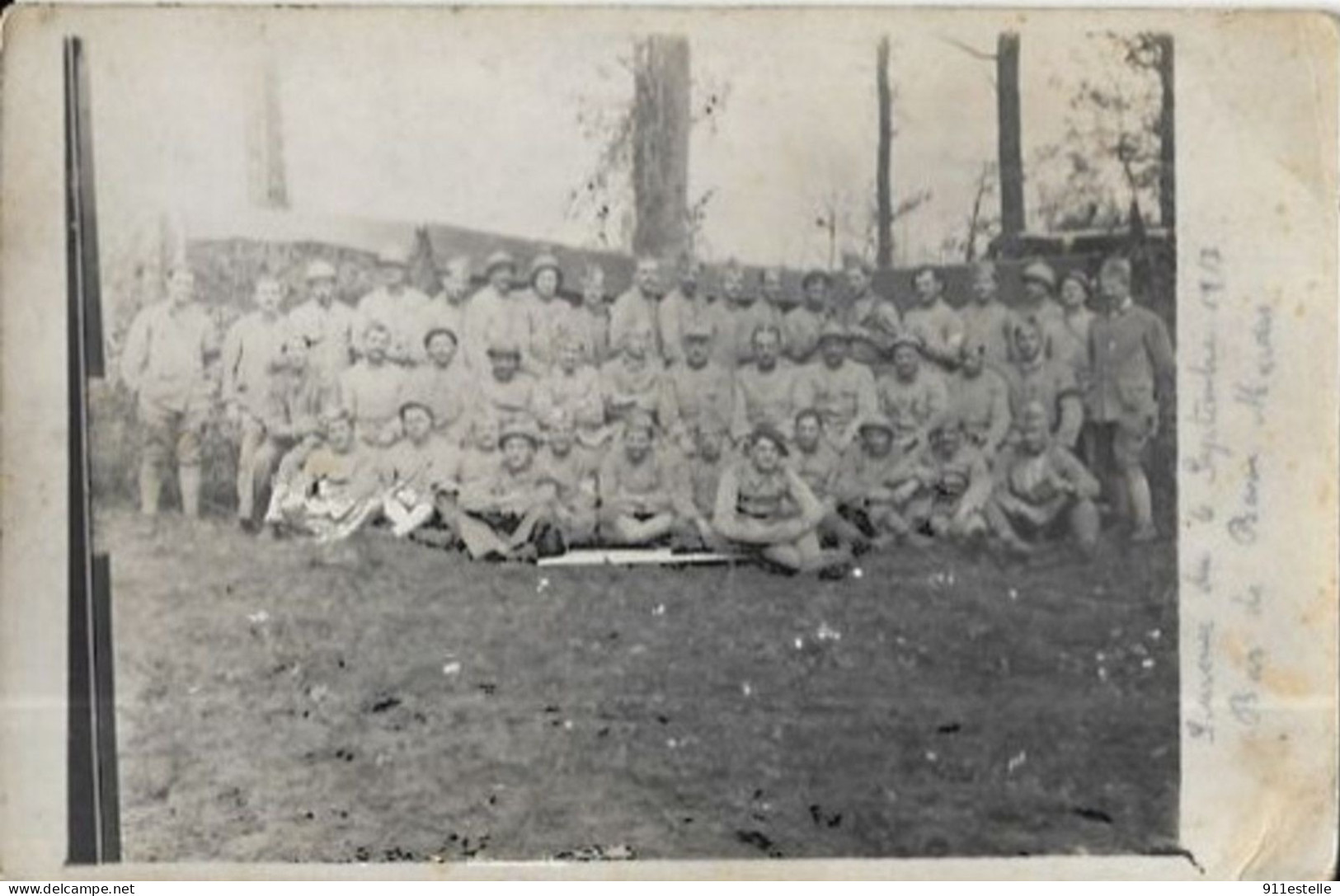 1917  LE CHEMIN   DES DAMES . BOIS DE BEV? SOUVENIR DU 6 SEPTEMBRE 1917 - Guerra 1914-18