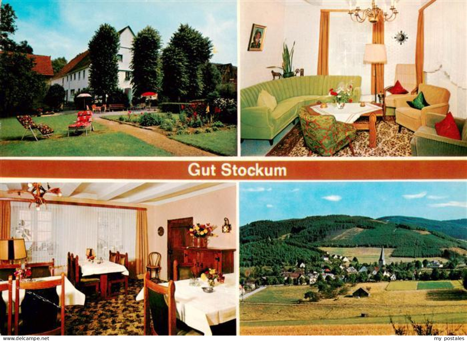 73885296 Stockum Sauerland Gut Stockum Pension Rolf Betzinger Gastraum Stube Par - Sundern