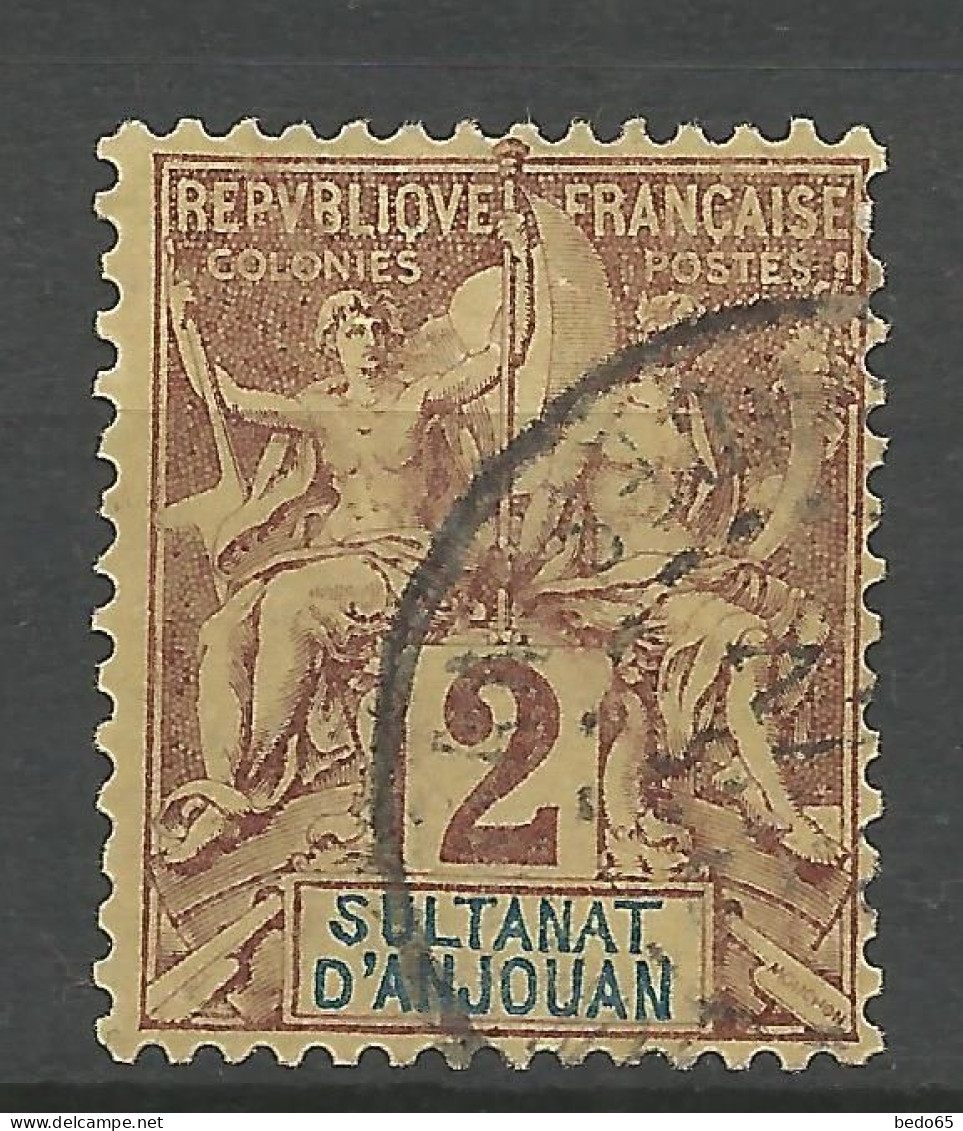 ANJOUAN  N° 2 OBL / Used - Used Stamps