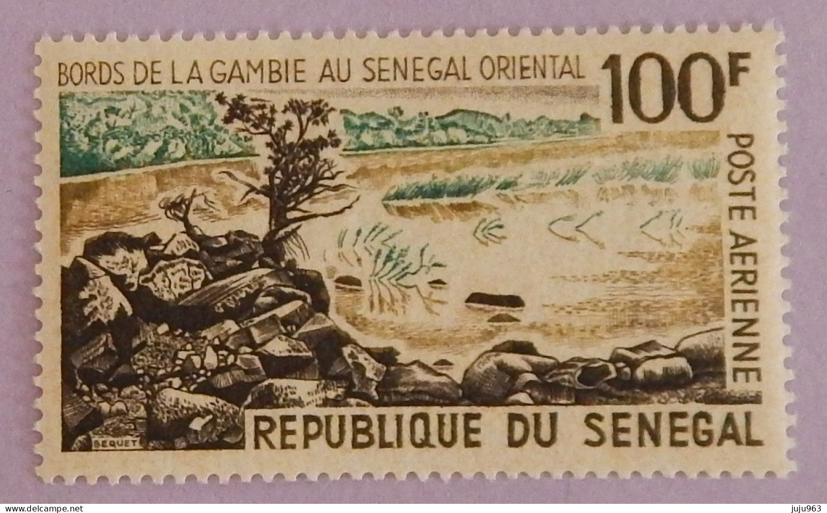 SENEGAL YT PA 47 NEUF**MNH "BORDS DE LA GAMBIE" ANNÉE 1965 - Sénégal (1960-...)