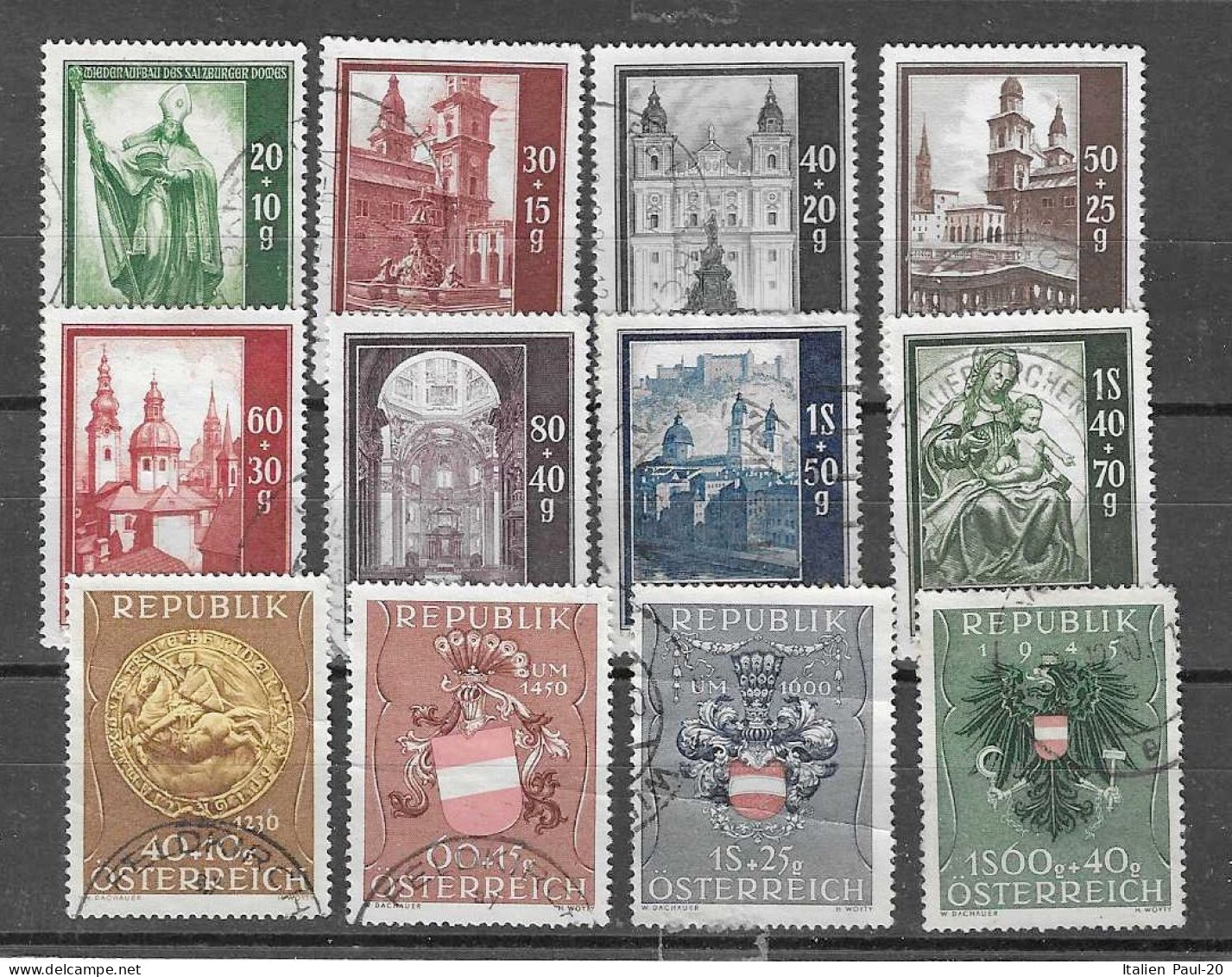 Österreich - Selt./gest. Bessere Serien Aus 1948/49! - Used Stamps