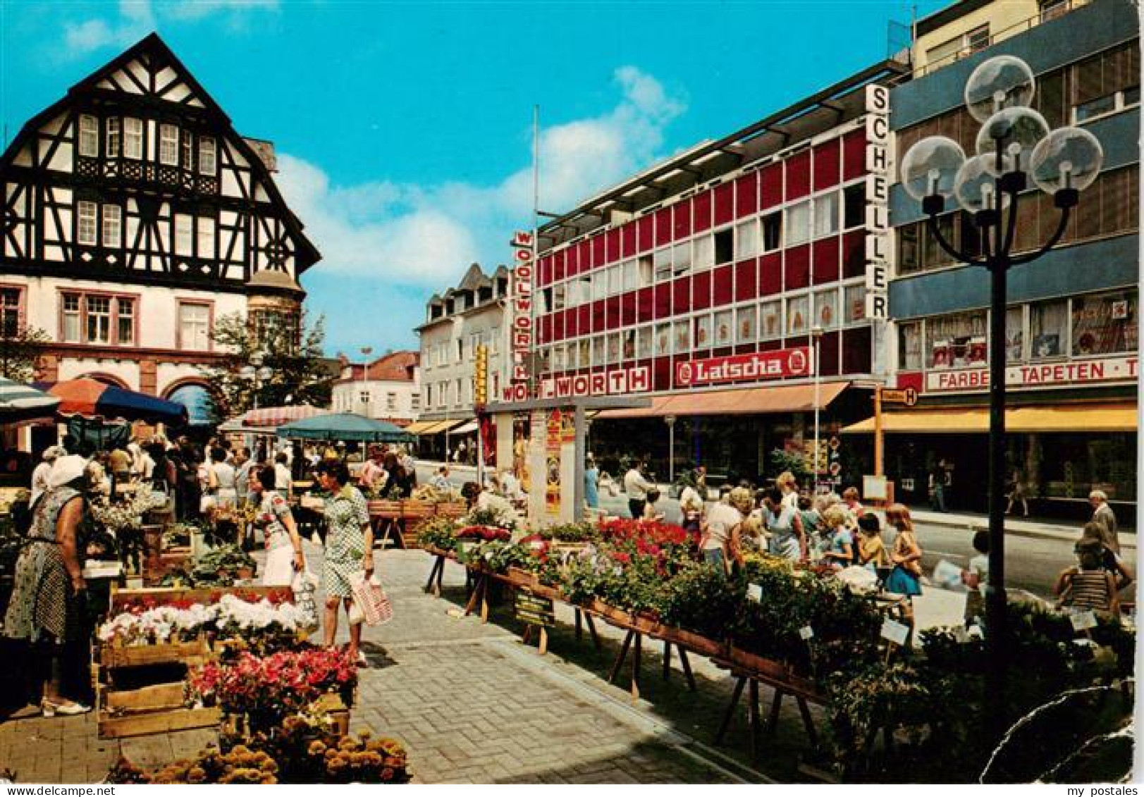 73885266 Bad Homburg Markt Und Louisenstrasse Bad Homburg - Bad Homburg