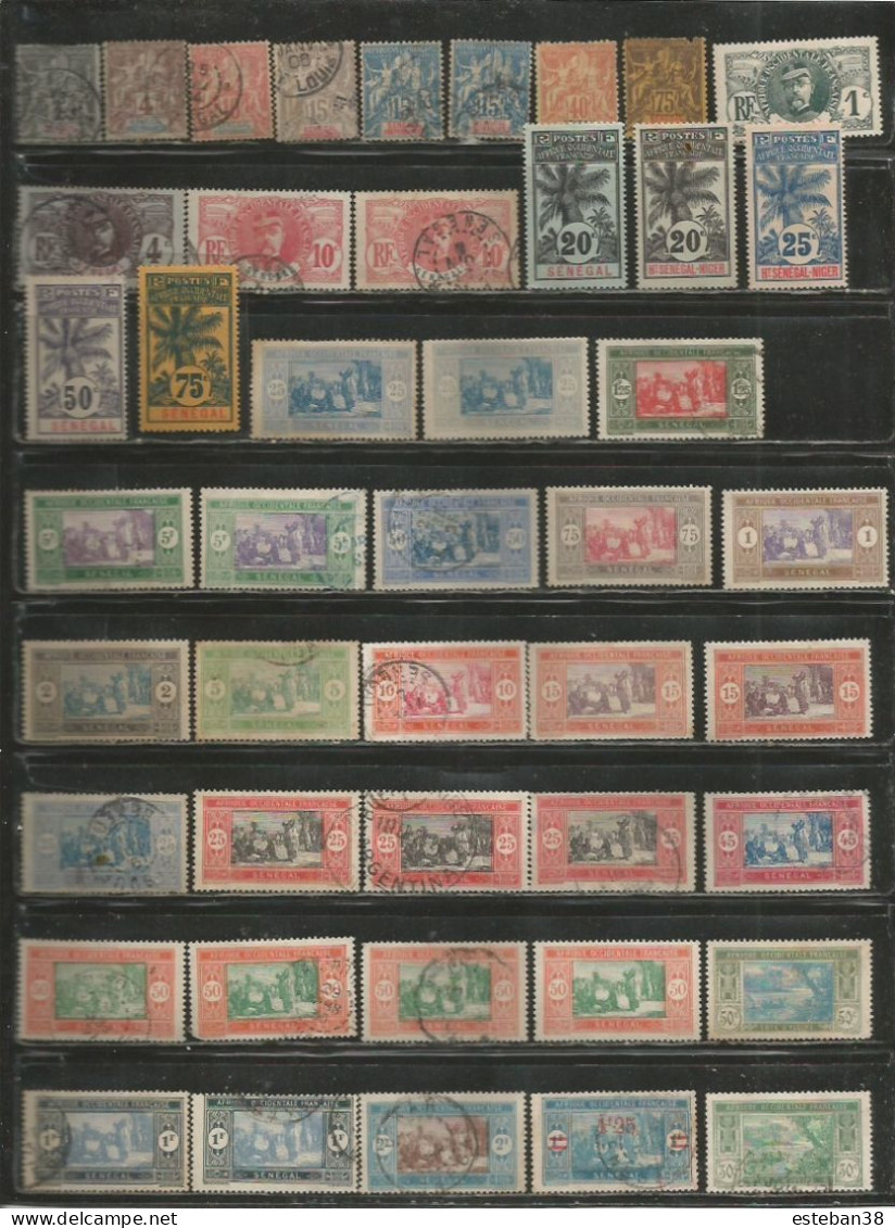 Senegal Timbres Diverses - Used Stamps