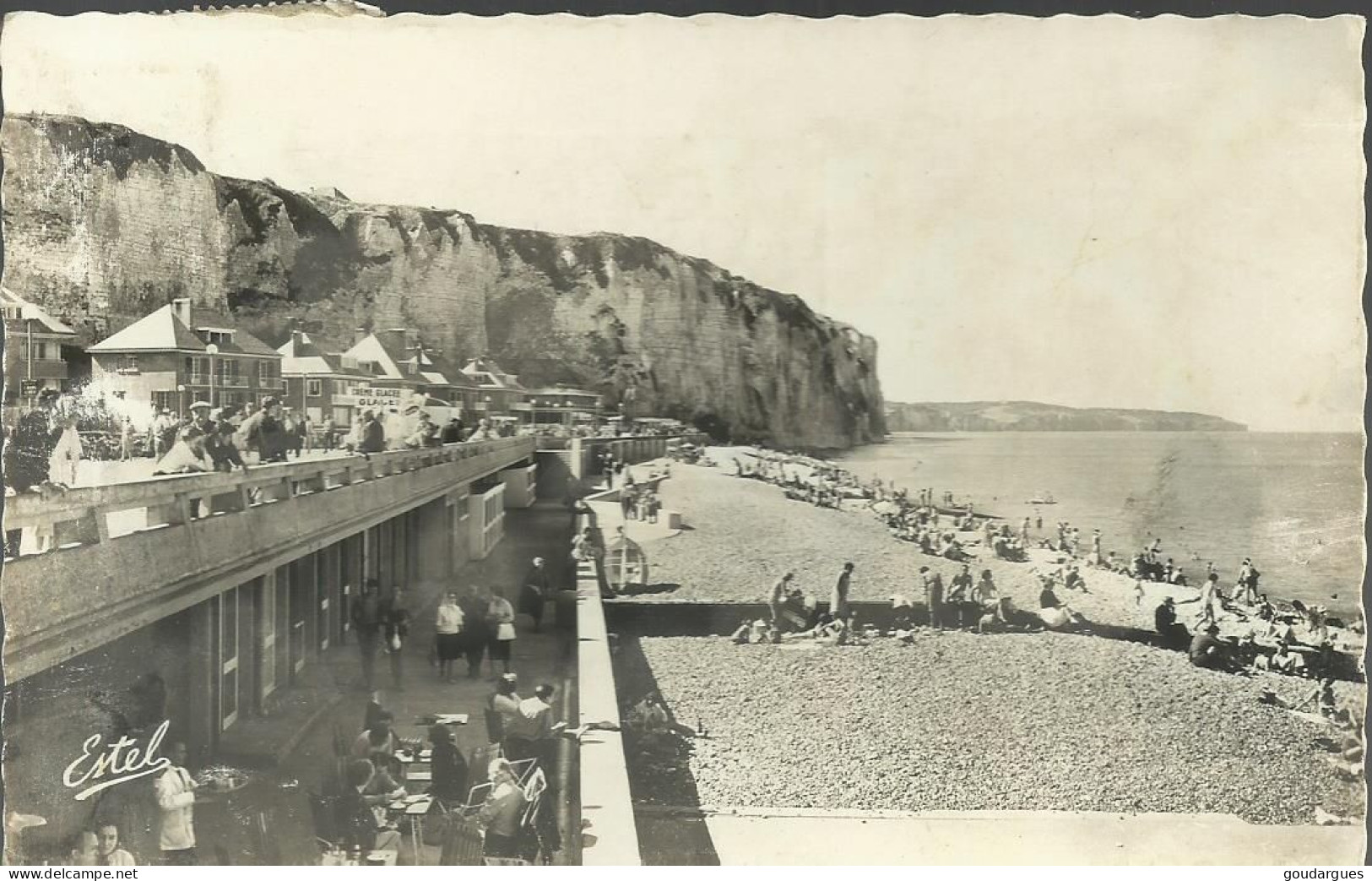 Dieppe - La Plage Et Les Falaises - Flamme De Dieppe 1962 - (P) - Dieppe