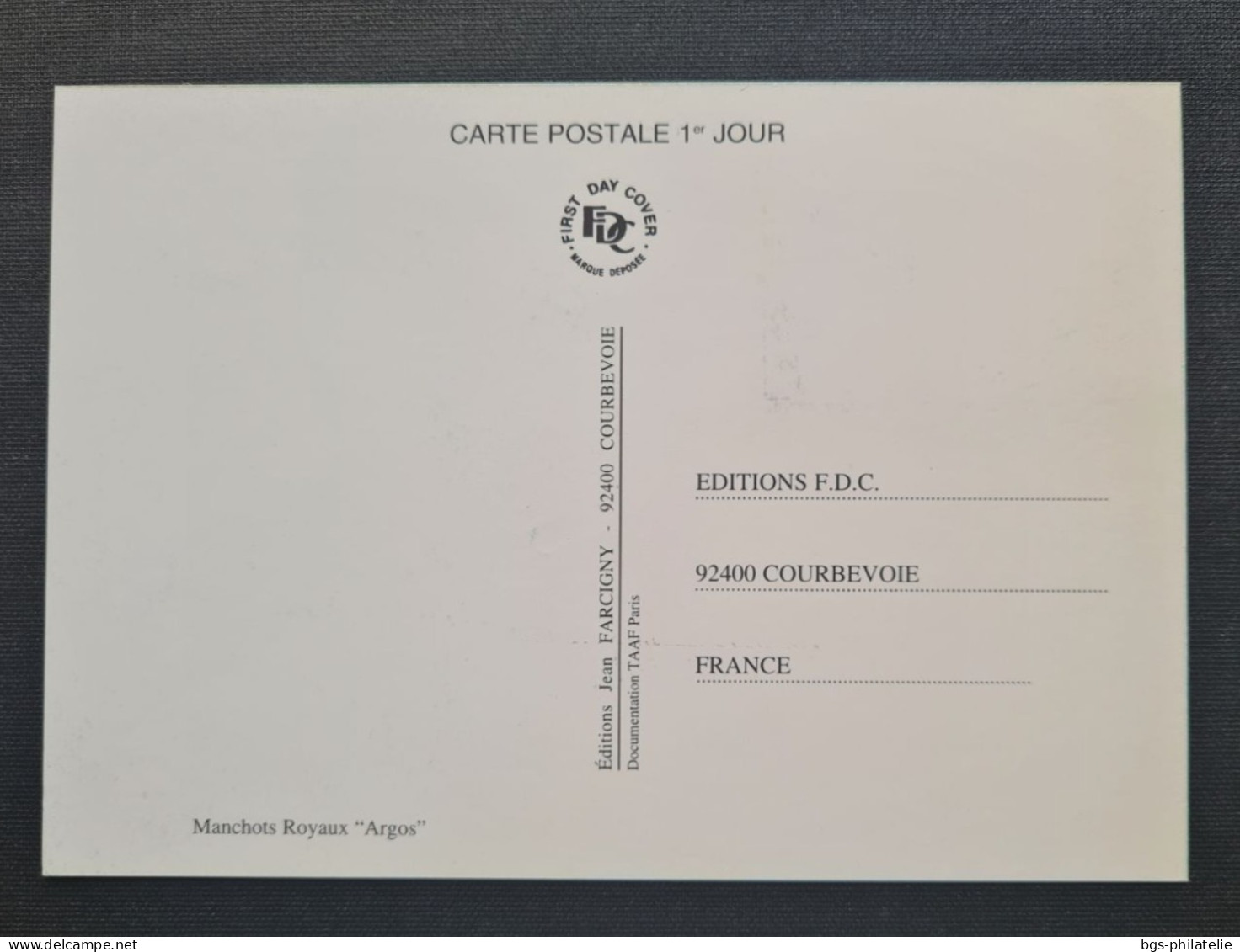 TAAF, Timbre Numéro PA 148 Oblitéré De CROZET  Le 1/1/1998. - Storia Postale