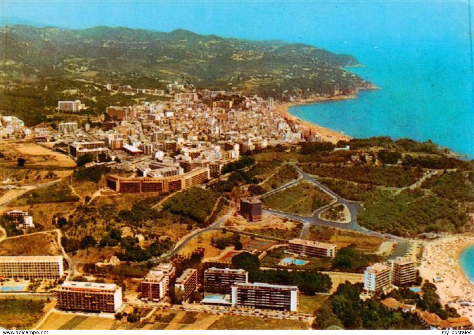 73885231 Fanals Lloret De Mar Fliegeraufnahme  - Andere & Zonder Classificatie