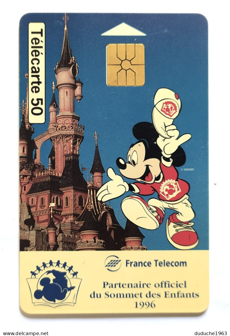 Télécarte France - Disneyland - Sommet Des Enfants - Ohne Zuordnung