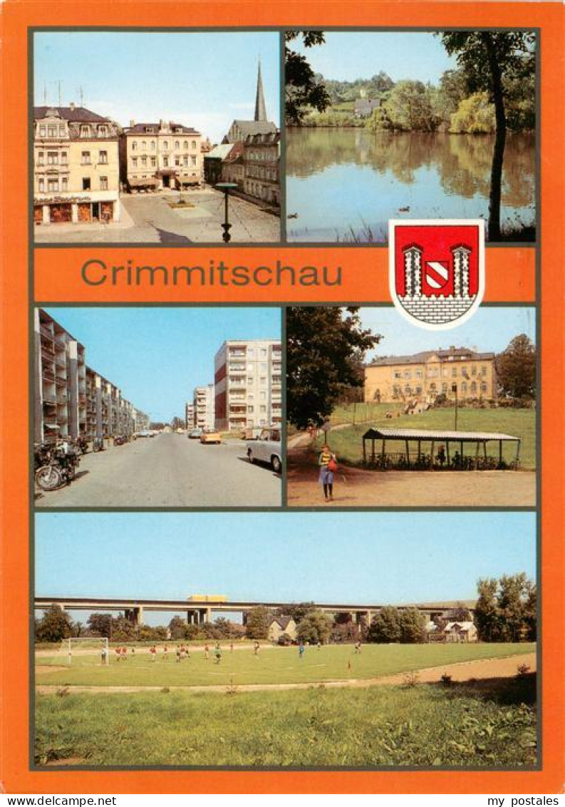 73885208 Crimmitschau Am Markt Schlossteich Strasse Der Freundschaft Polytech Ob - Crimmitschau