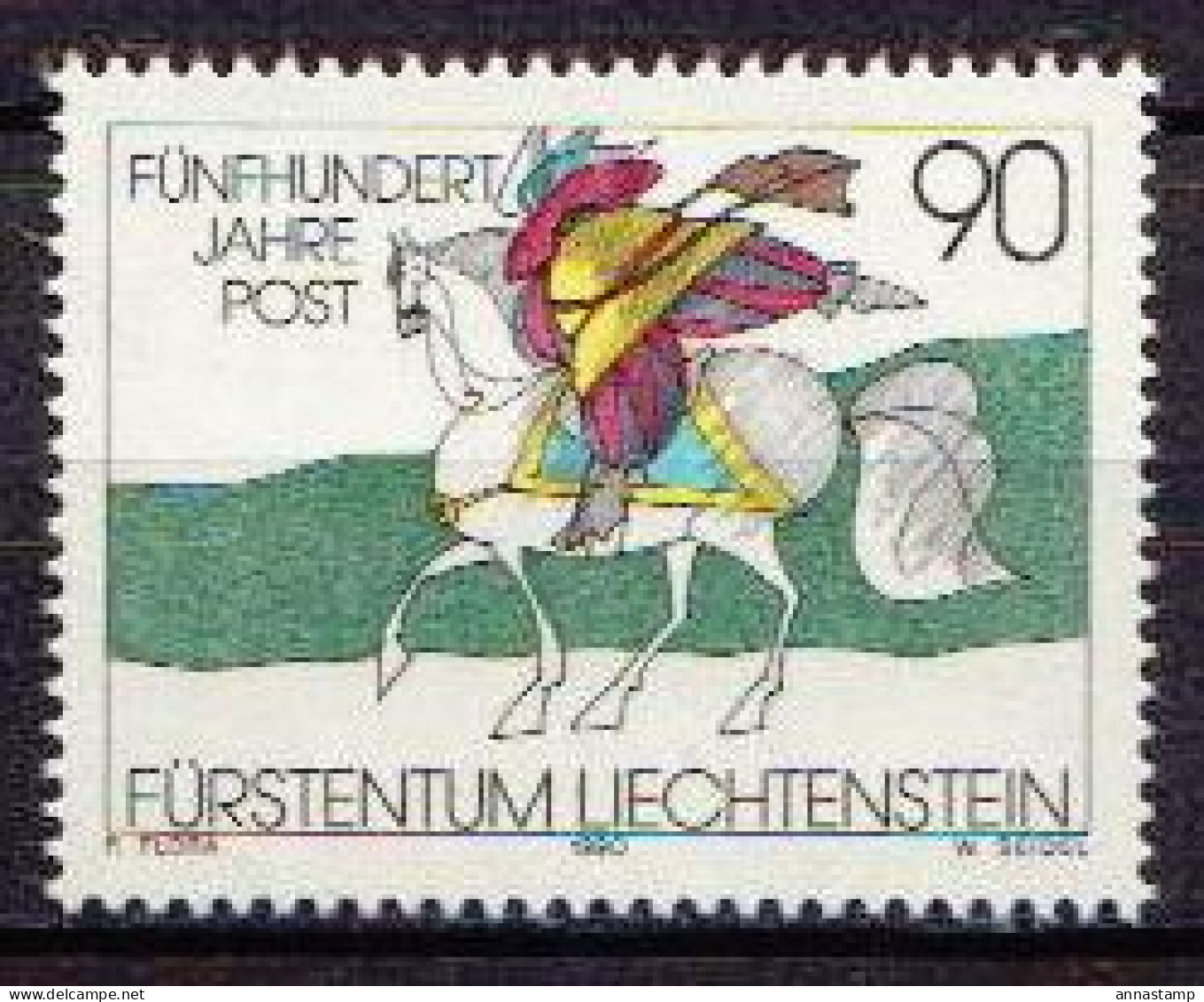 Liechtenstein MNH Stamp - Correo Postal