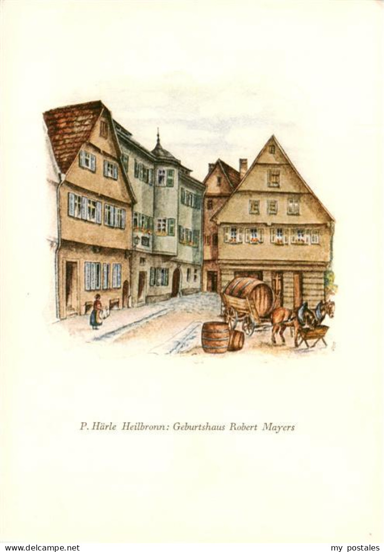 73885192 Heilbronn Neckar Geburtshaus Robert Mayers Im Kirchhoefle Heilbronn Nec - Heilbronn
