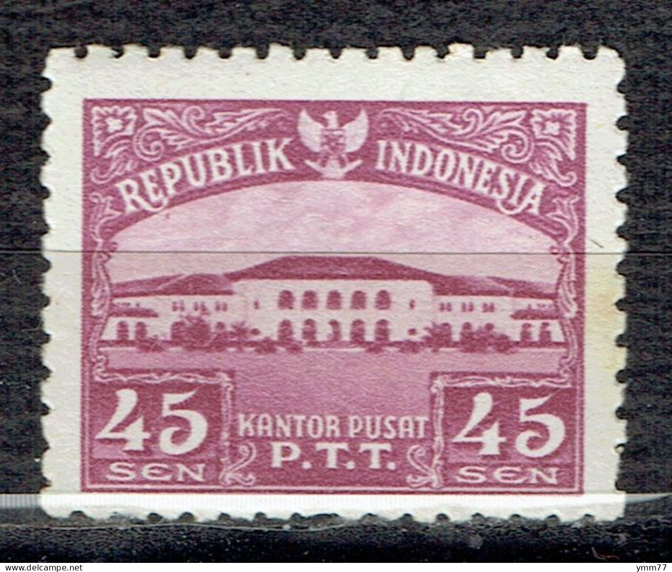 Série Courante : Poste Centrale De Bandoeng - Indonesien