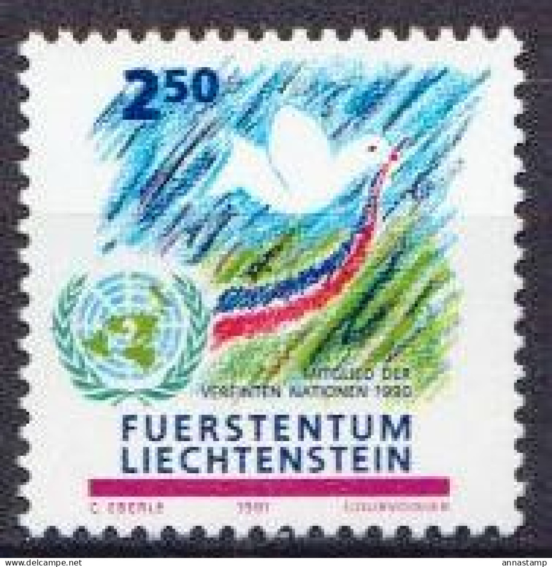 Liechtenstein MNH Stamp - VN