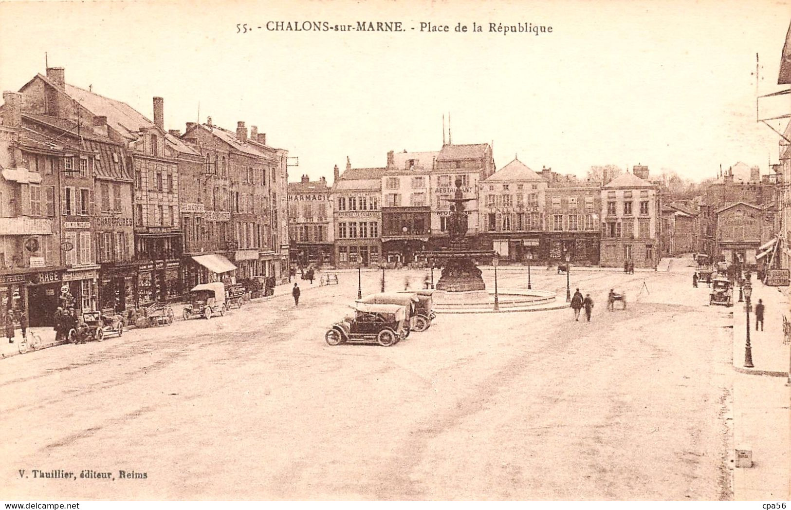CHÂLONS Sur Marne - Place De La République - Châlons-sur-Marne