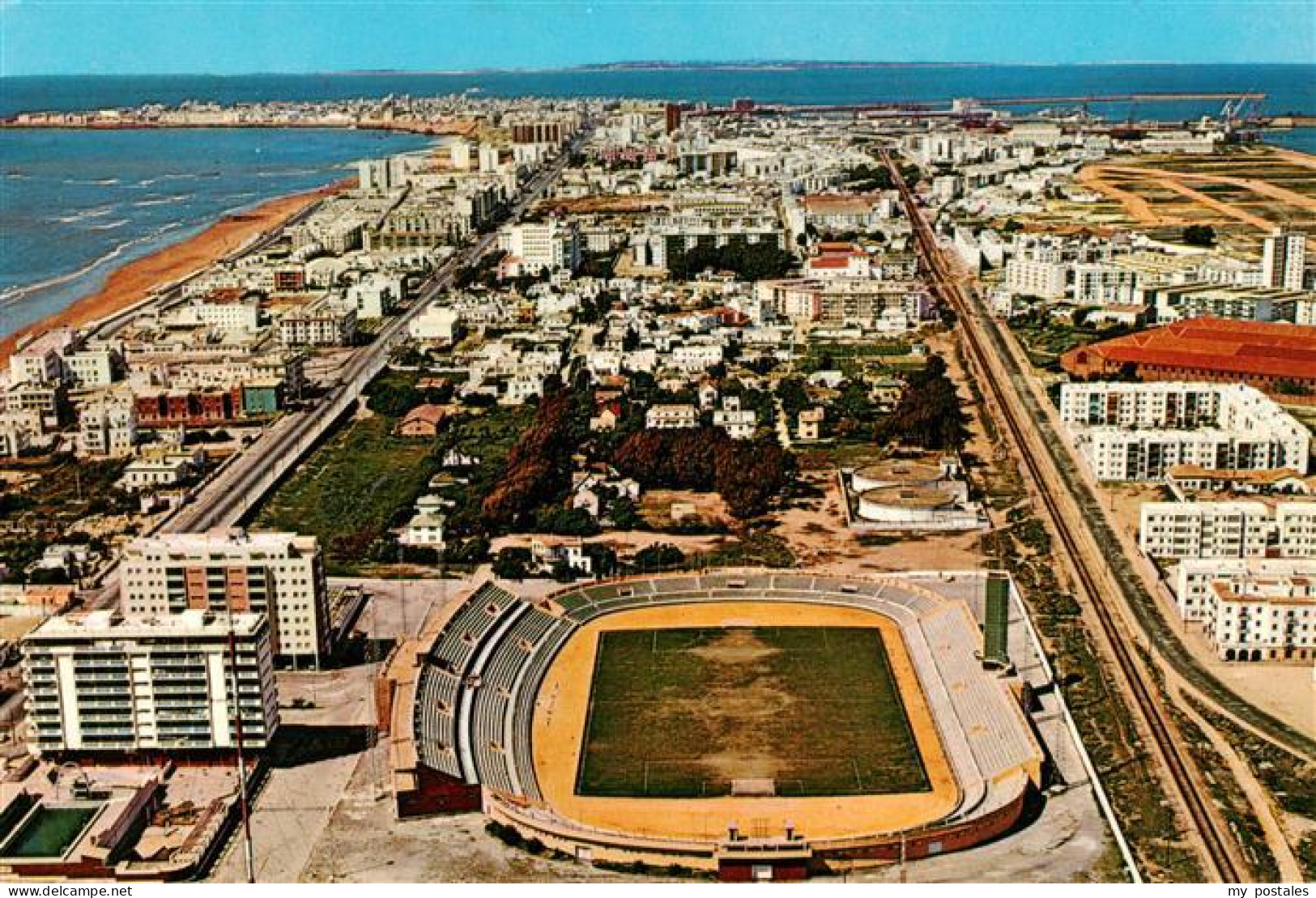 73885171 Cadiz Andalucia ES Estadio Ramon De Carranza Y Vista Parcial  - Andere & Zonder Classificatie