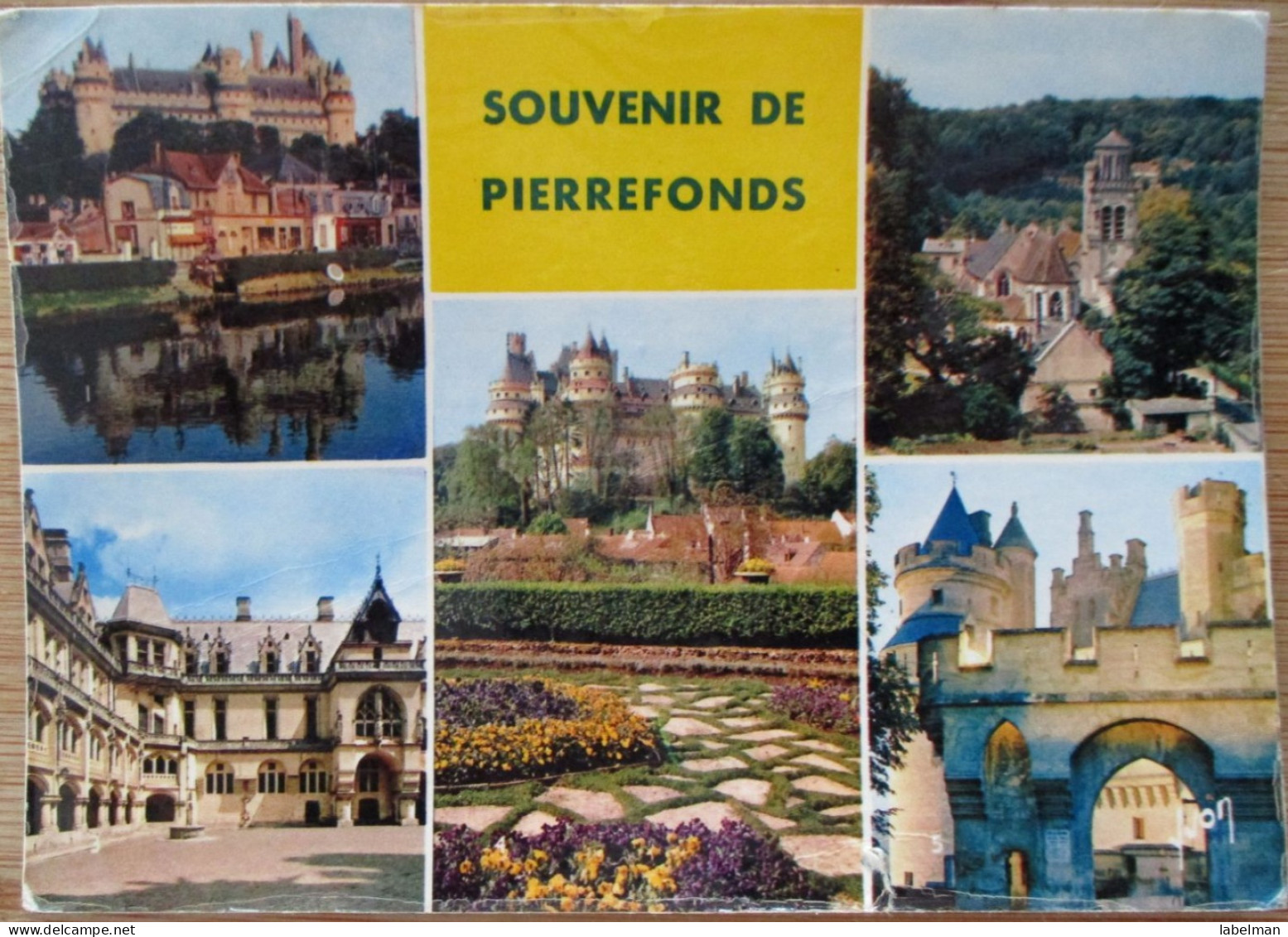 FRANCE OISE PIERREFONDS MULTI VIEW KARTE CARD POSTKAART POSTCARD CARTE POSTALE POSTKARTE CARTOLINA ANSICHTSKARTE - Montlucon