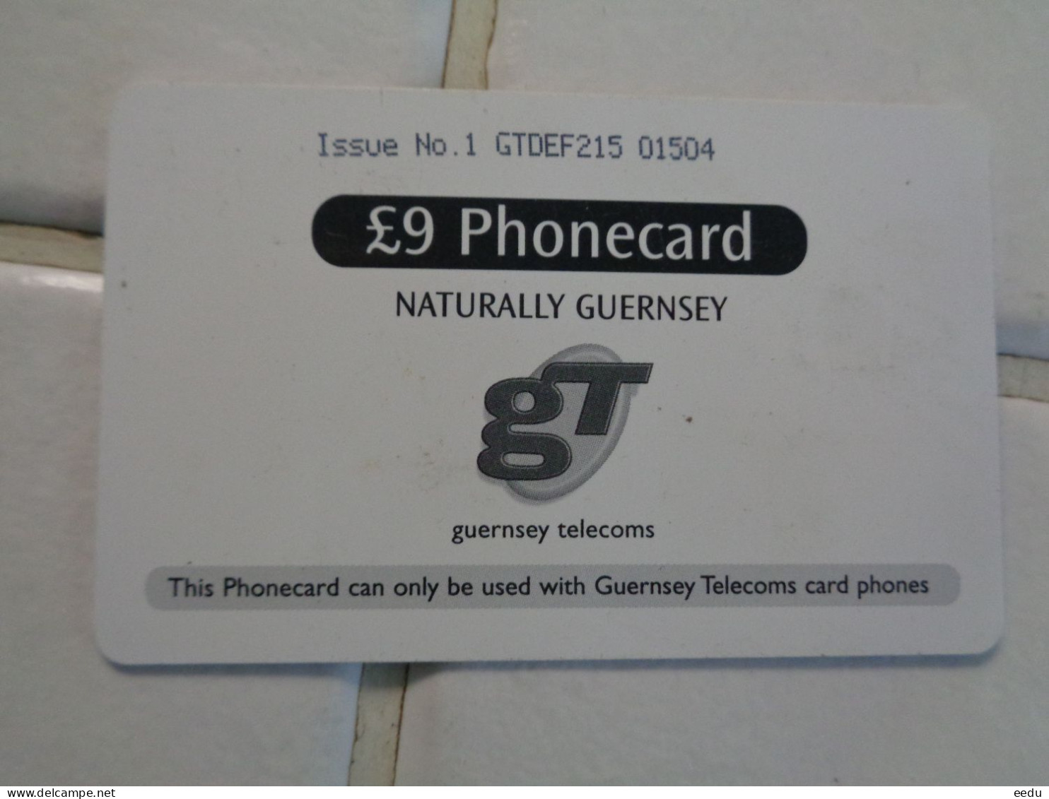 Guernsey Phonecard - [ 7] Jersey Y Guernsey