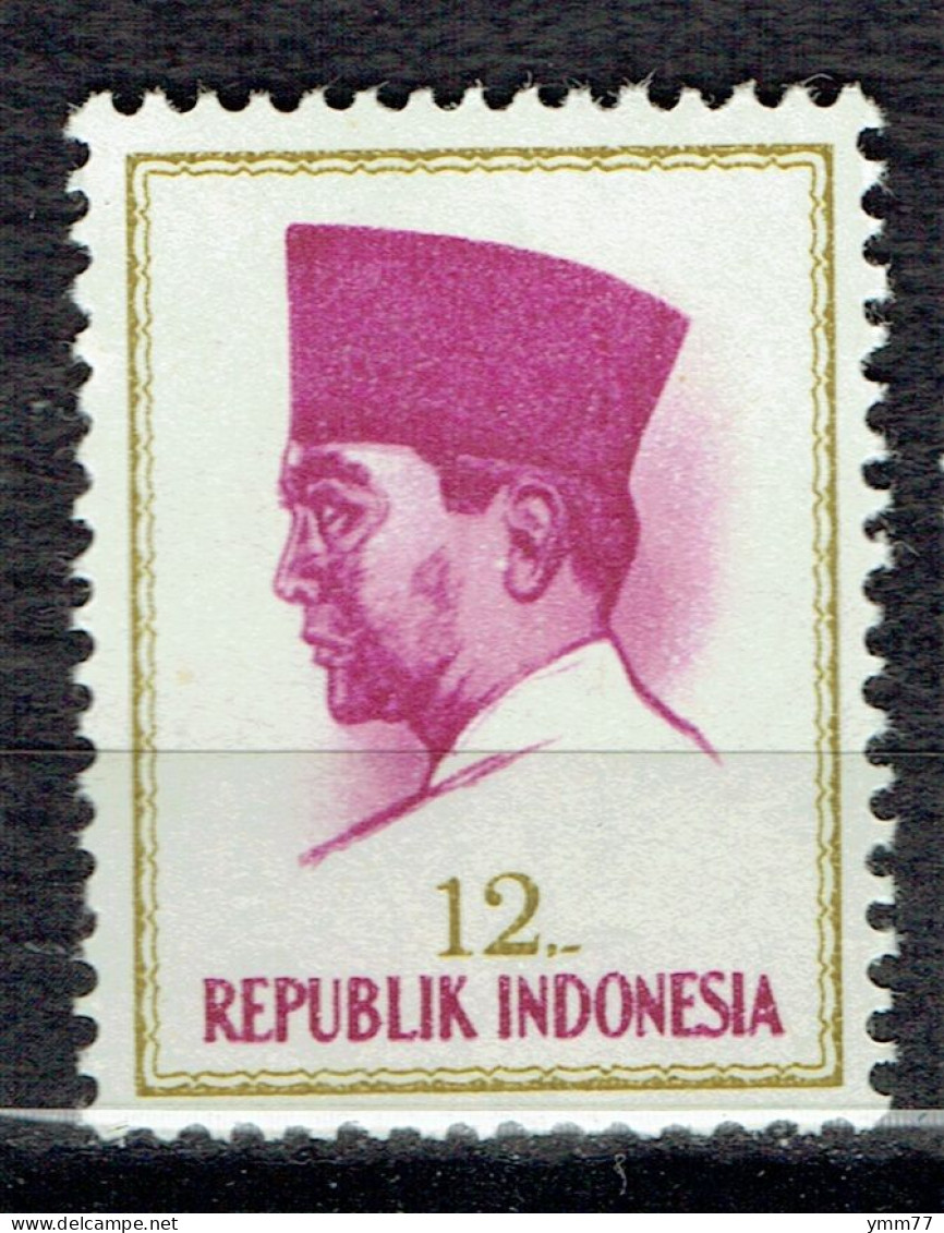 Série Courante : Président Sukarno 12 R - Indonesien