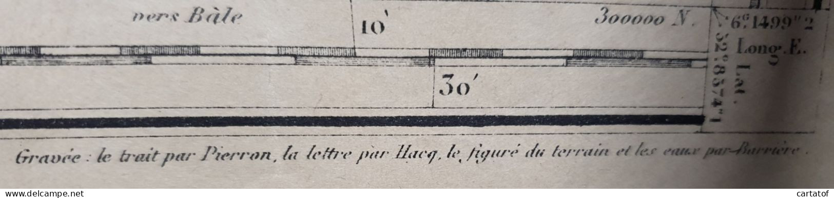 Plan De MULHOUSE 1901 . Voir Description . MULHOUSE 101 - Europe