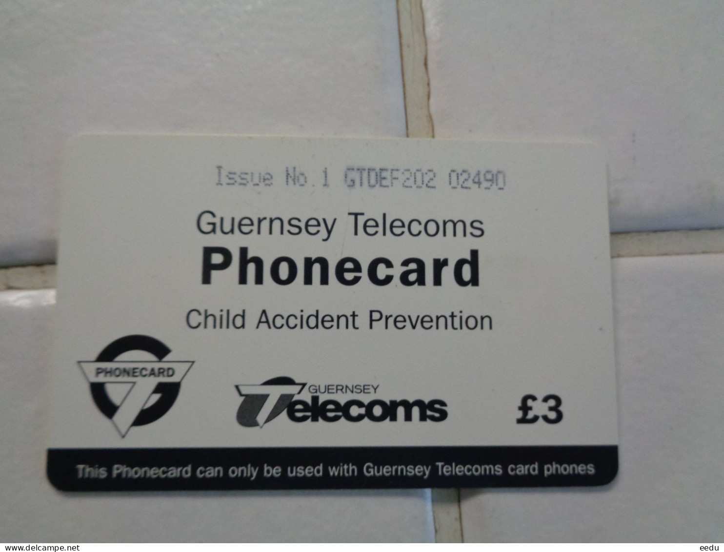 Guernsey Phonecard - Jersey E Guernsey