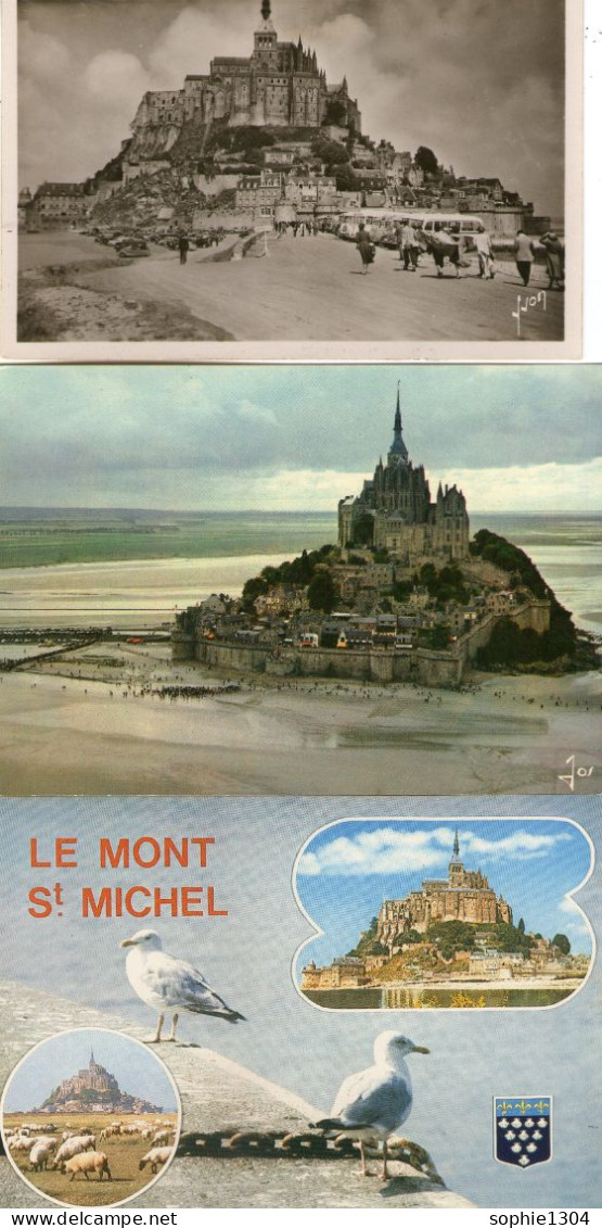 10 CARTES - LE MONT-SAINT-MICHEL - Le Mont Saint Michel