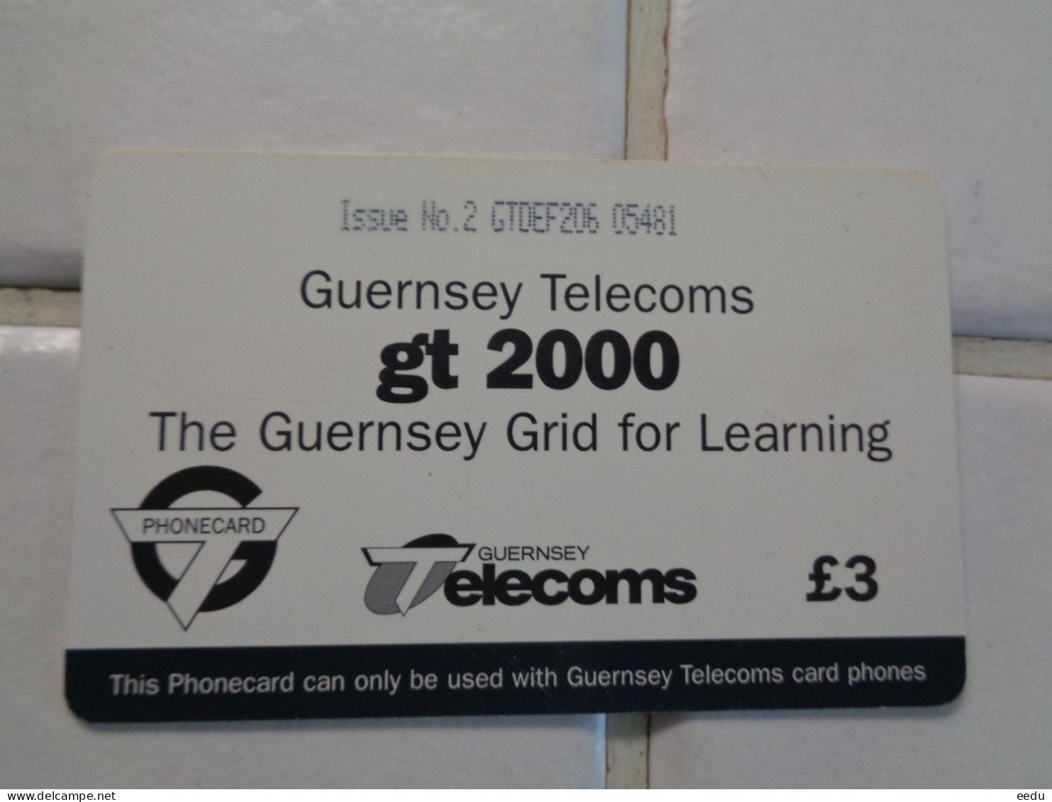 Guernsey Phonecard - [ 7] Jersey And Guernsey