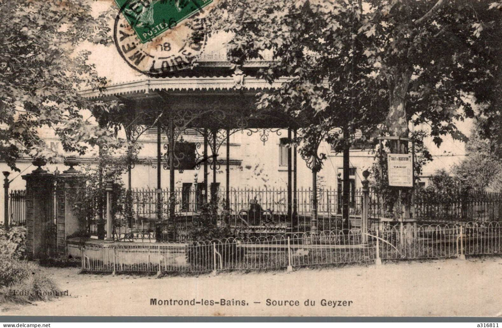 Montrond Les Bains Source Du Geyser - Other & Unclassified