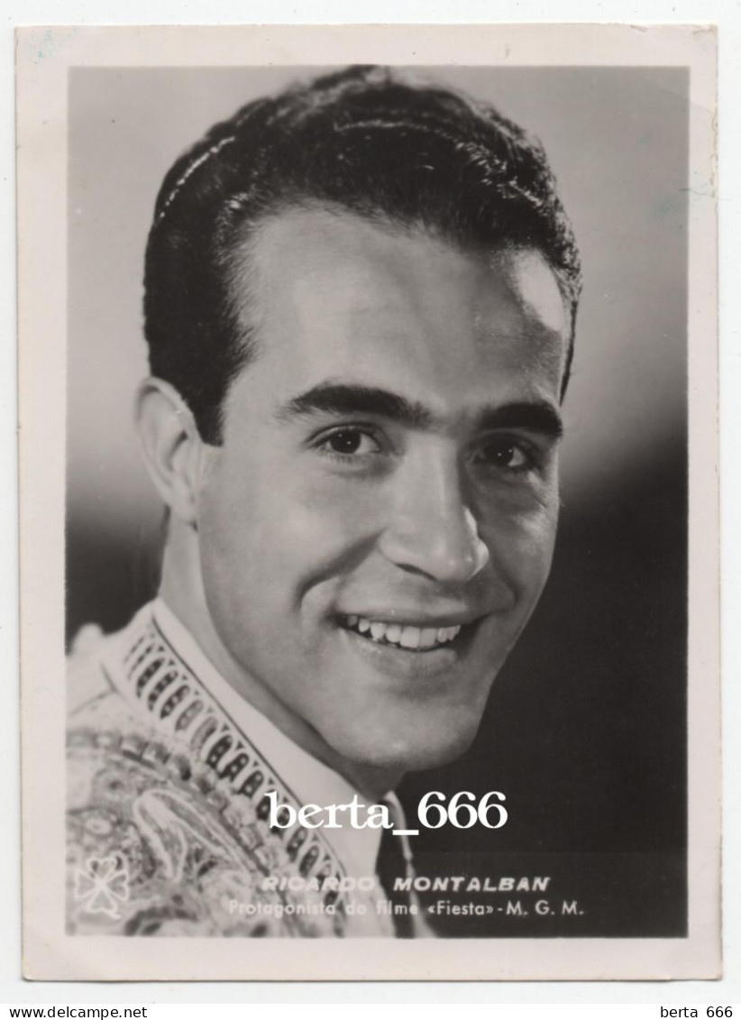 Ricardo Montalban Actor Original Real Photo - Berühmtheiten