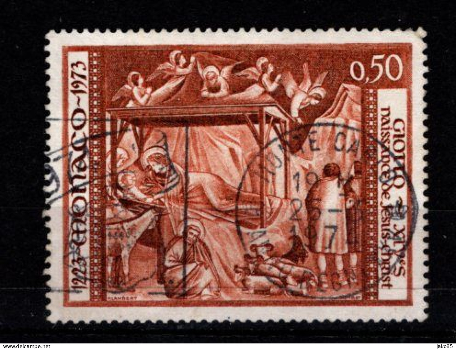 - MONACO - 1973 - YT N° 936 - Oblitéré - Saint François - Beau Cachet - Gebraucht