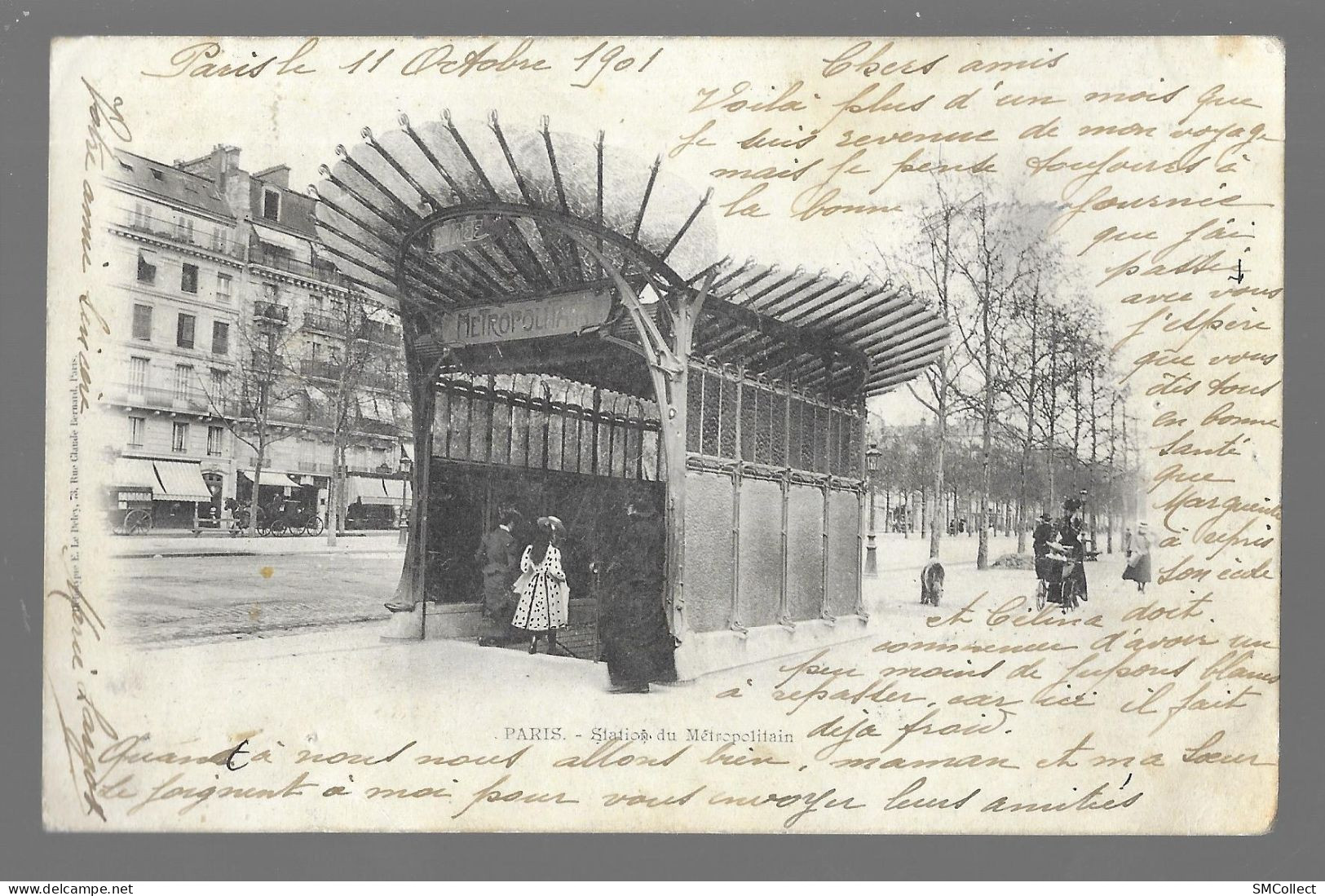 Paris, Station Du Métropolitain (place De La Nation ?) (9604) - Metro, Stations