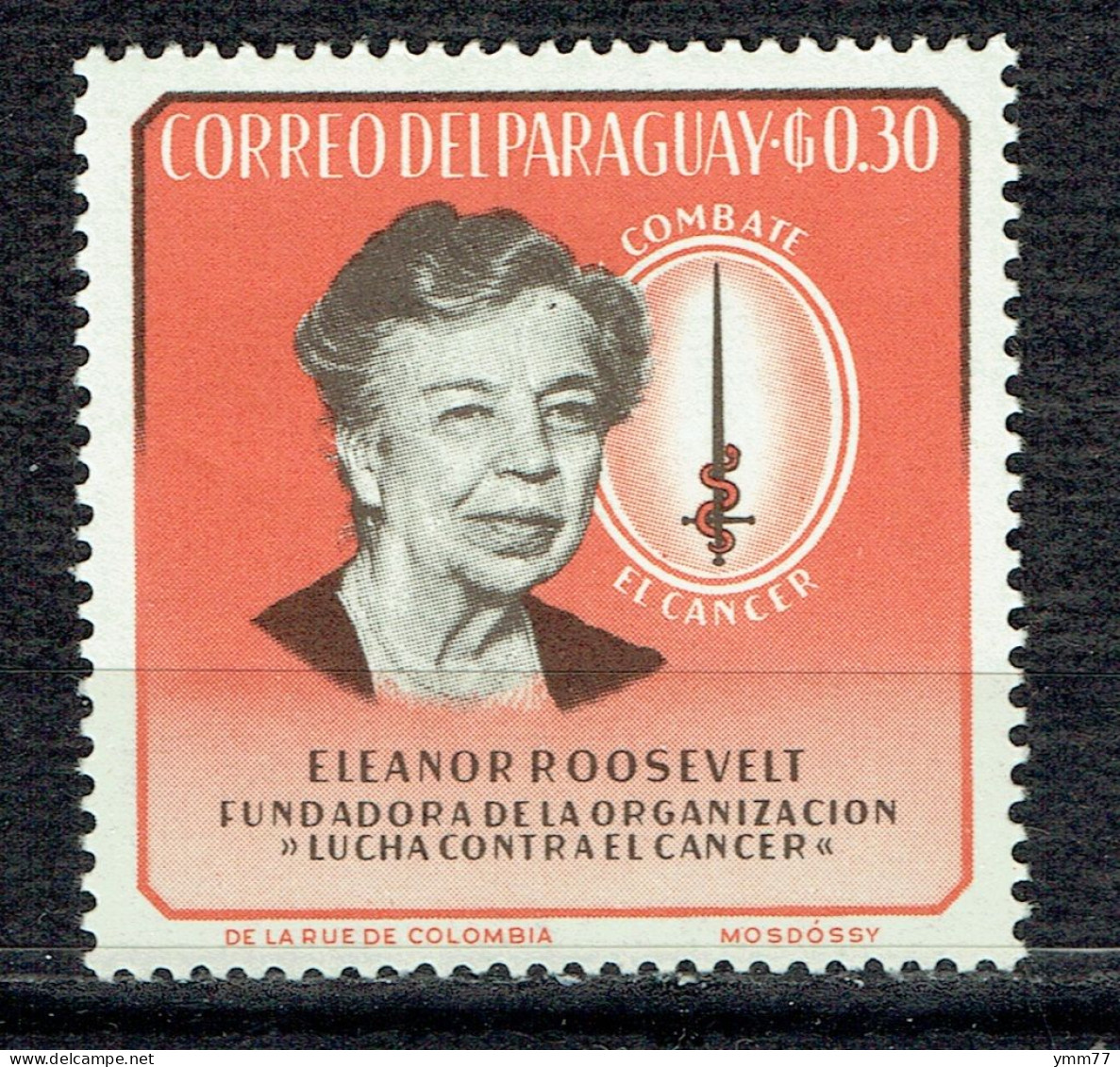 Nations-Unies : Eleanor Roosevelt - Paraguay