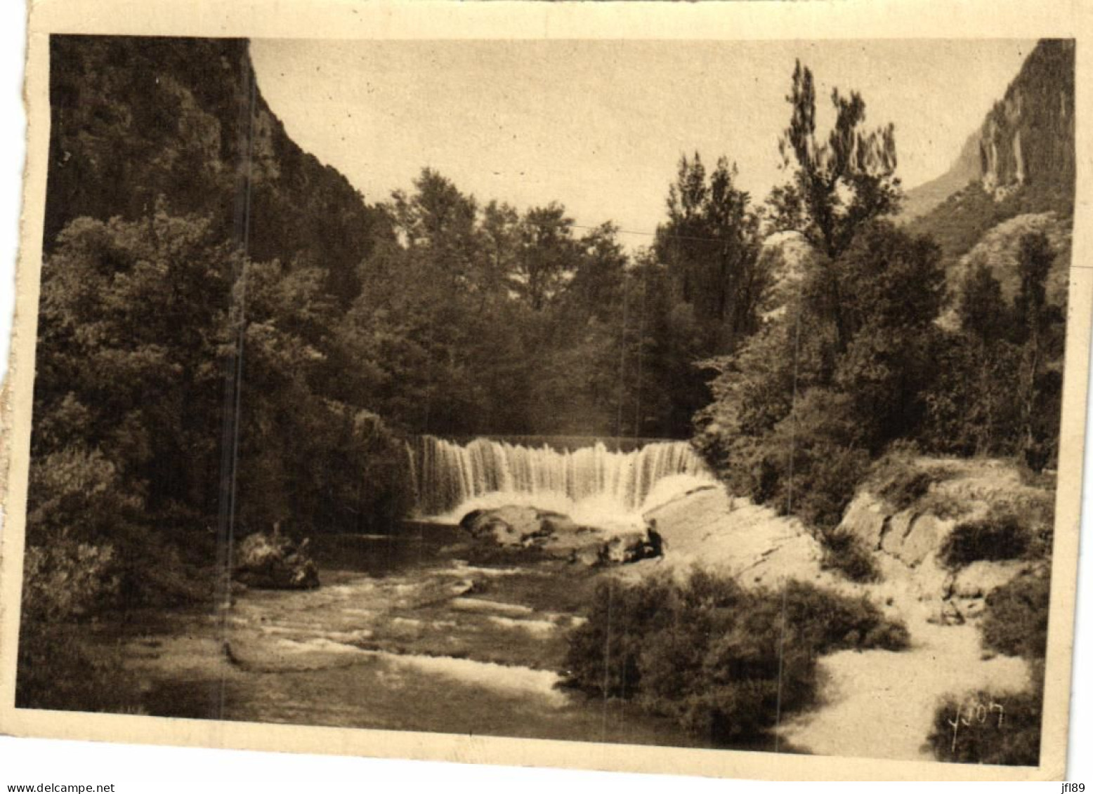 30 - Gard - Vallée De La Vis - Une Des Cascades Près De St Laurent-le Mimar - 7109 - Autres & Non Classés