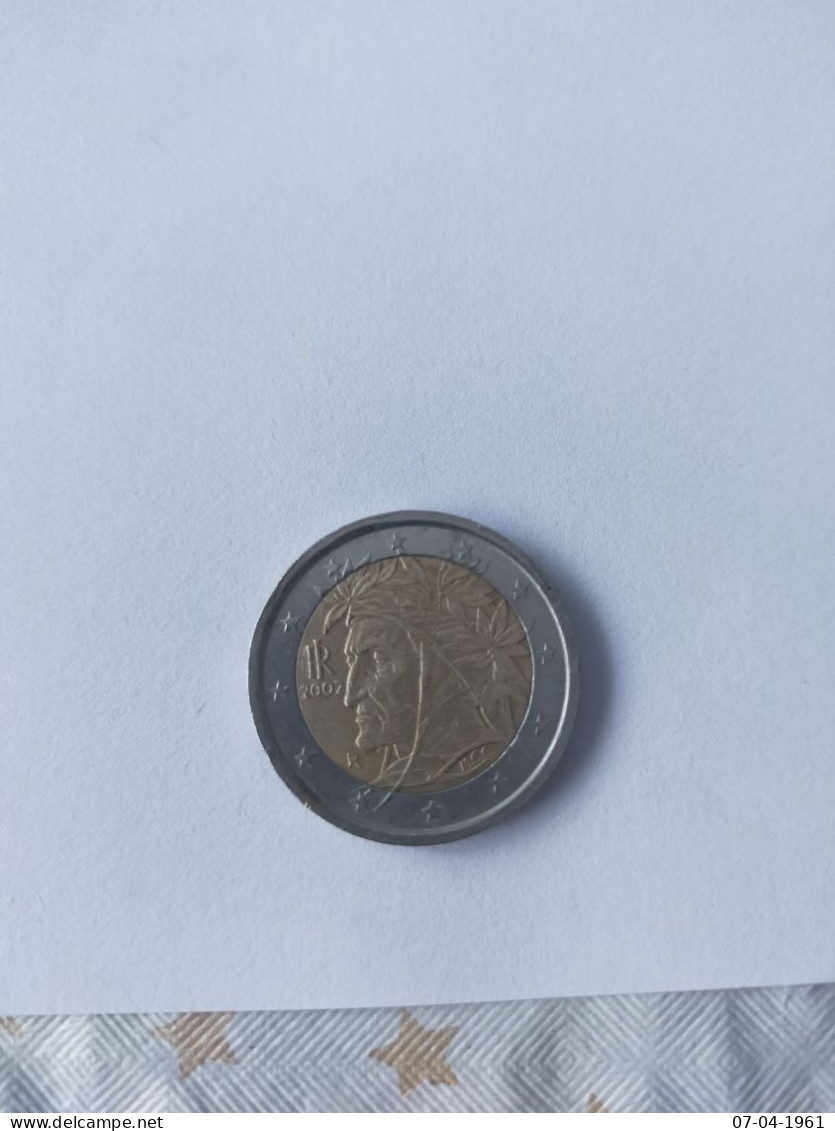 Moneda De 2 Euros De Francia Con La Cara Del Indio Con Errores De Acuñación - Francia
