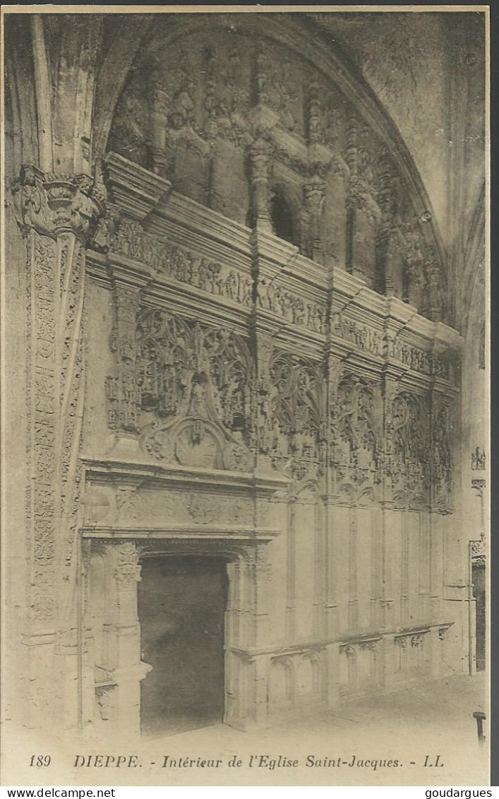 Dieppe - Intérieur De L'Eglise Saint-Jacques - (P) - Dieppe