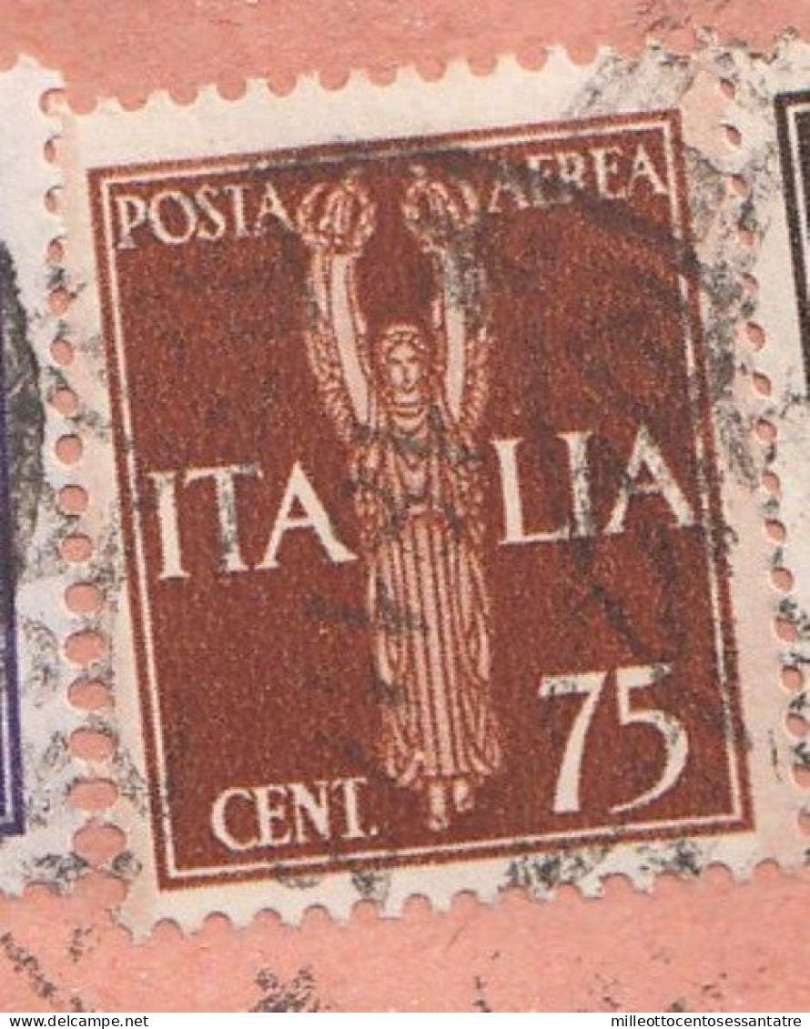 1791 - R.S.I.- Busta Raccomandata Senza Testo Del 1943 Da Budrio A Bologna Con Lire 1  C. 75 C. 50 - Soggetti Allegarici - Poststempel